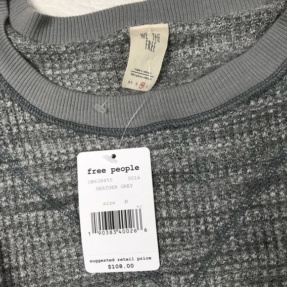 NWT Free People We the Free So Fresh Oversized, M - Picture 5 of 7